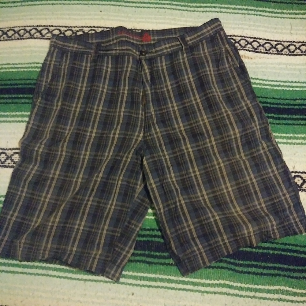 Reunion Size 38 Plaid Shorts!